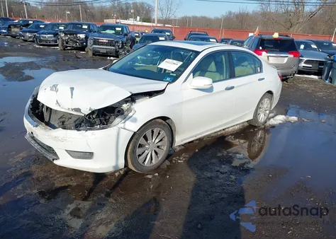2015 Honda Accord Ex-L из США, поврежденный, VIN 1HGCR2F83FA004950